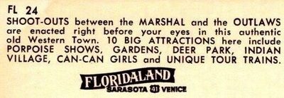 Floridaland - Postcard Back (newer photo)
